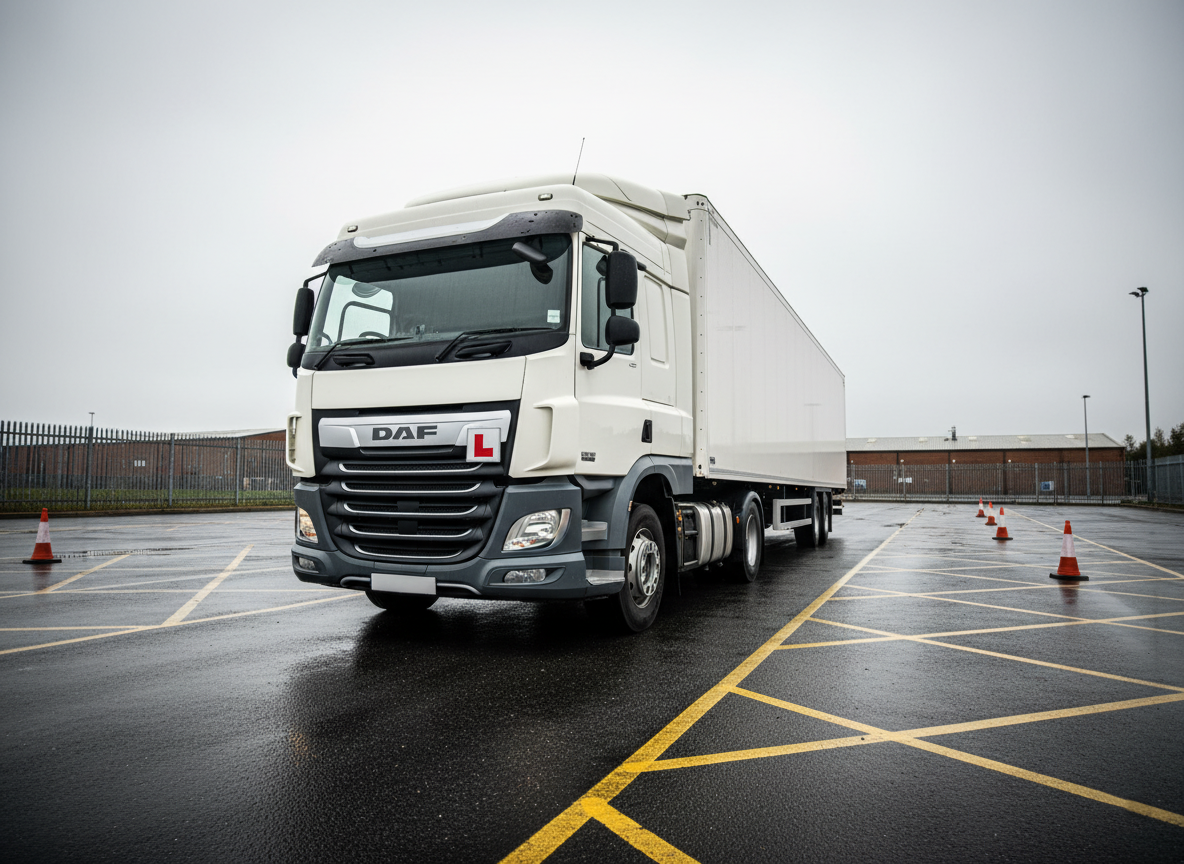 LGV C + E Licence Artic Driver Training Course